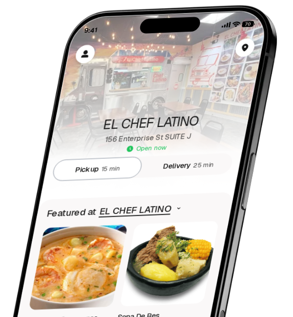 EL CHEF LATINO app preview